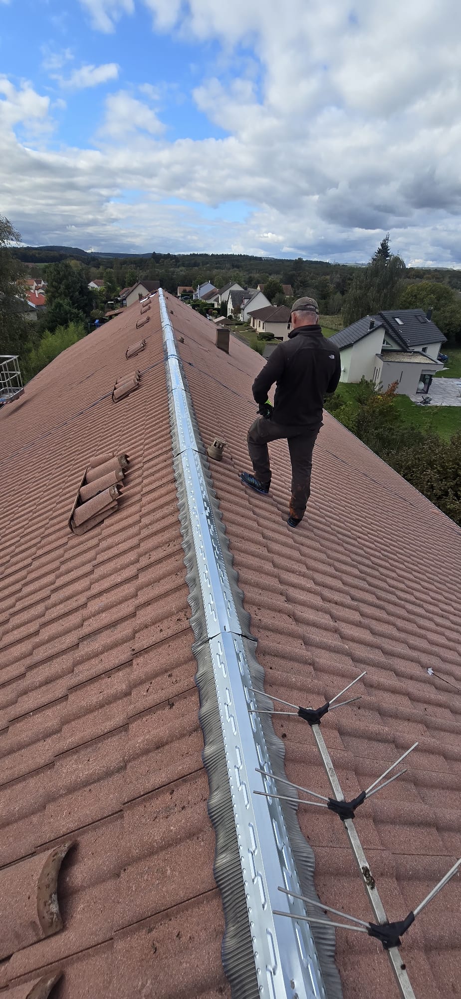 Réalisation toiture — Artisan Couvreur