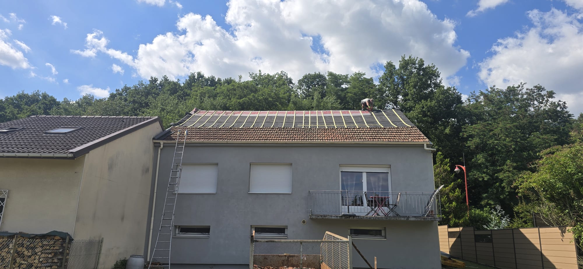 Réalisation toiture — Artisan Couvreur