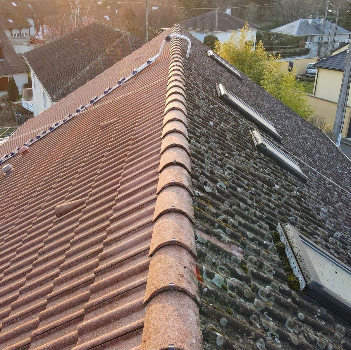 Artisan Rénovateur - chantier couverture