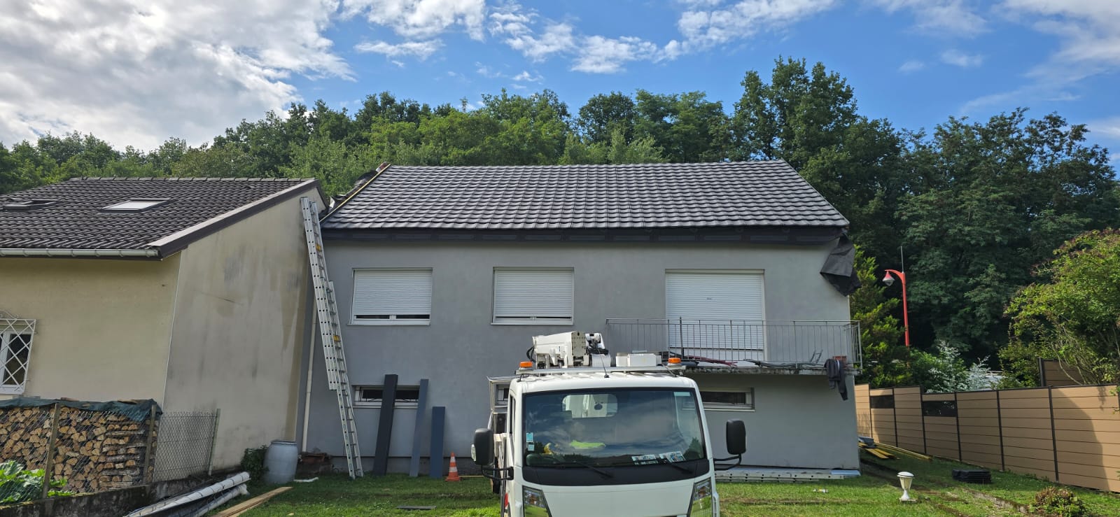 Réalisation toiture — Artisan Couvreur