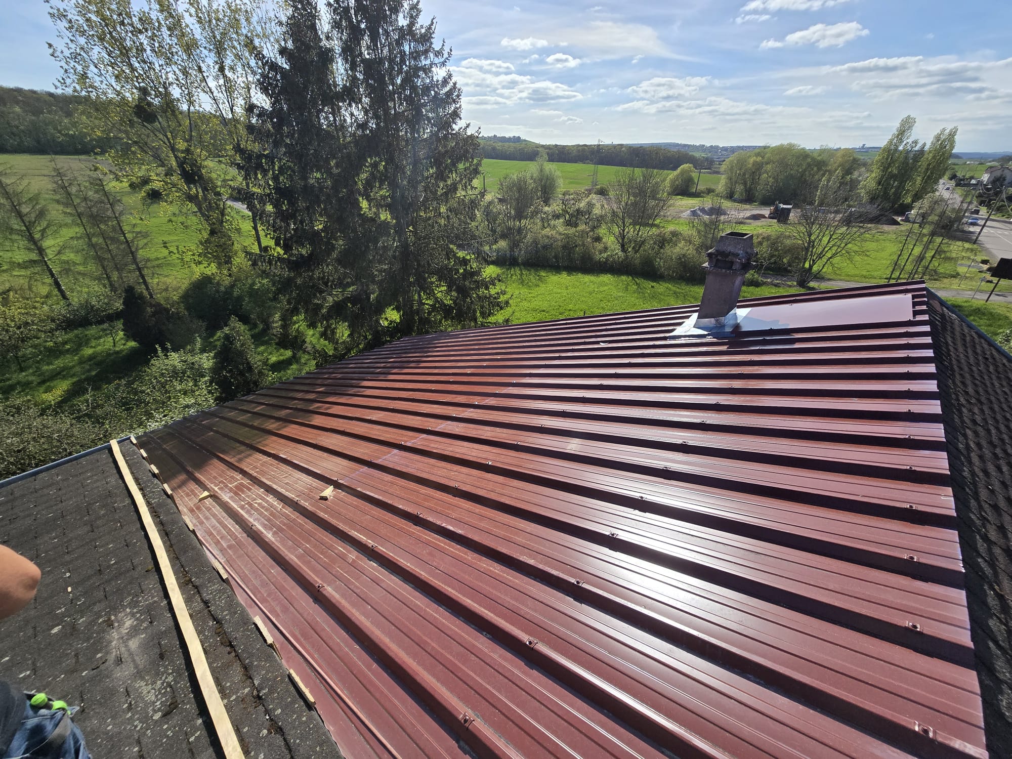 Réalisation toiture — Artisan Couvreur
