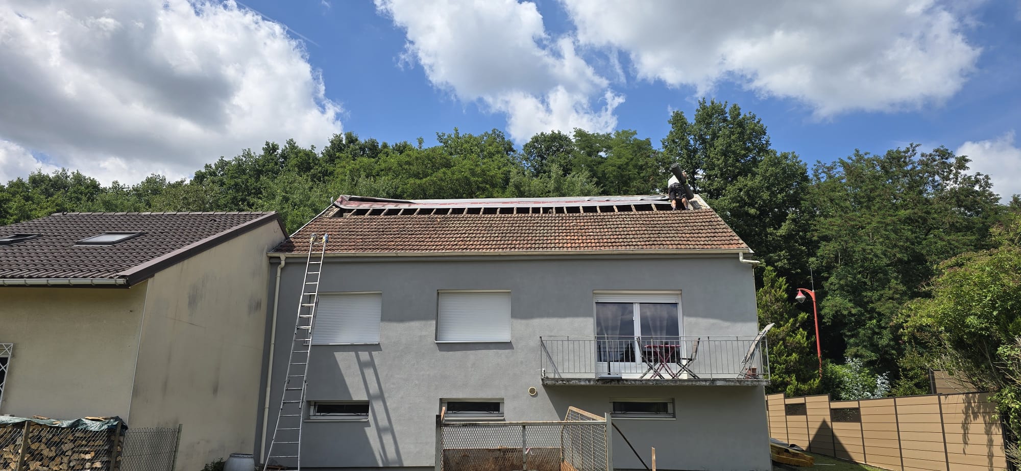 Réalisation toiture — Artisan Couvreur