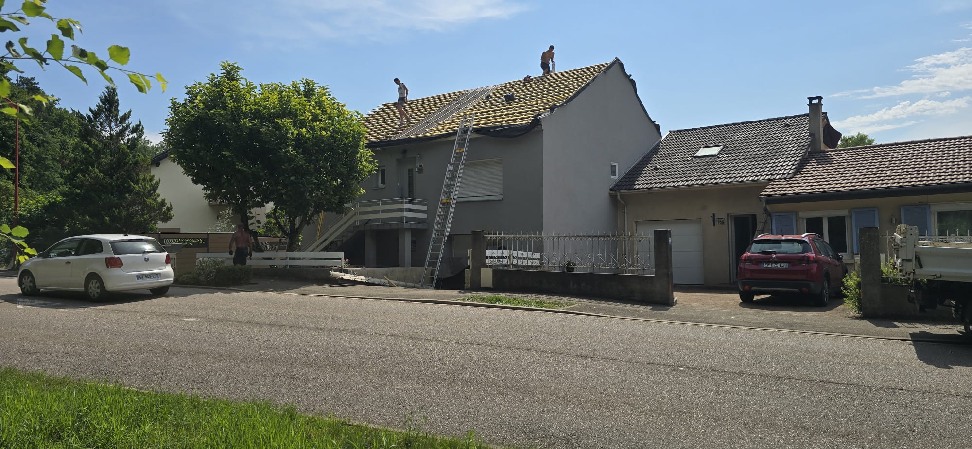 Réalisation toiture — Artisan Couvreur